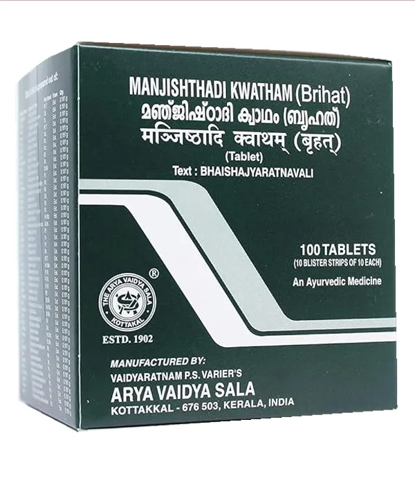 Kottakkal Manjishtadi Kwatham Tablets