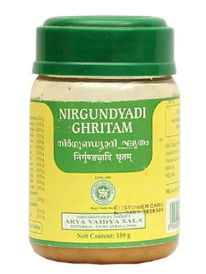 Kottakkal Nirgundyadi Ghritam