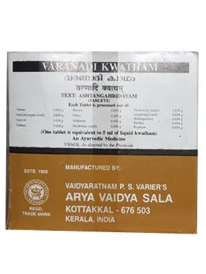 Kottakkal Varanadi Kwatham Tablets