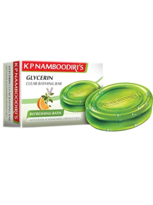 KP Namboodiri's  Glycerin Soap (Refreshing Bath)