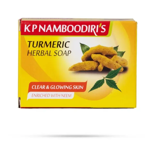 KP Namboodiri's Turmeric Herbal Soap