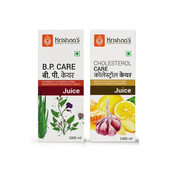 Krishna's Herbal & Ayurveda BP Care Juice | Cholesterol Care Juice