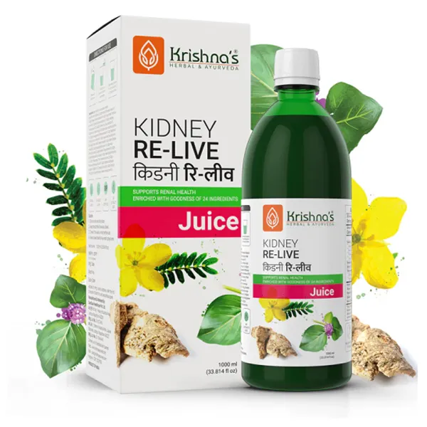 Krishna's Herbal & Ayurveda Kidney Relive Juice