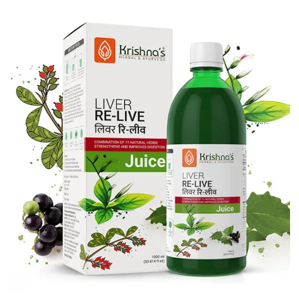 Krishna's Herbal & Ayurveda Liver Re-Live Juice