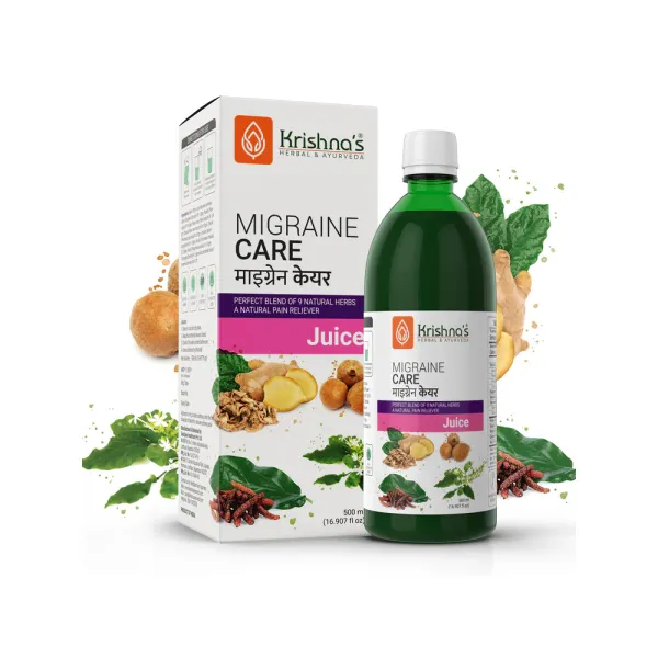 Krishna's Herbal & Ayurveda Migraine Care Juice