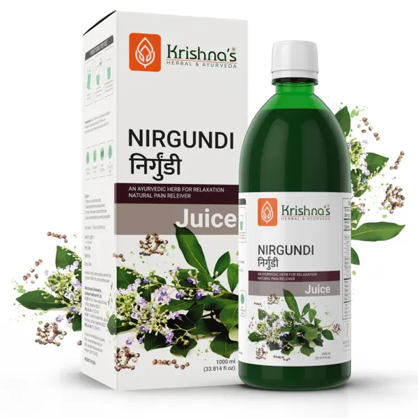 Krishna's Herbal & Ayurveda Nirgundi Swaras