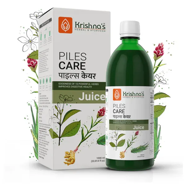 Krishna's Herbal & Ayurveda Piles Care Juice