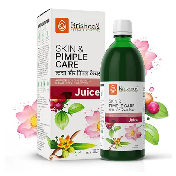 Krishna's Herbal & Ayurveda Skin & Pimple Care Juice
