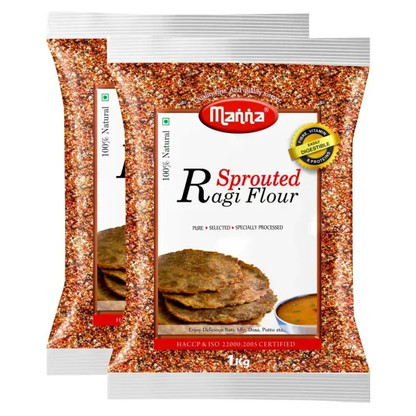 Manna Sprouted Ragi Flour