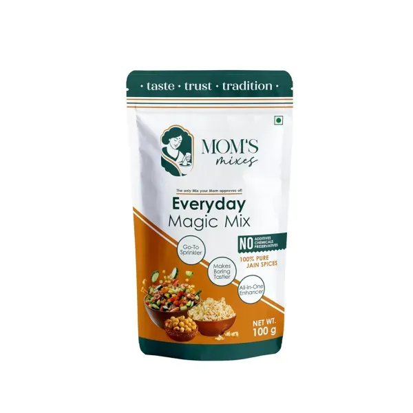 Mom’s Mixes Everyday Magic Mix | No onion No garlic | Chat masala