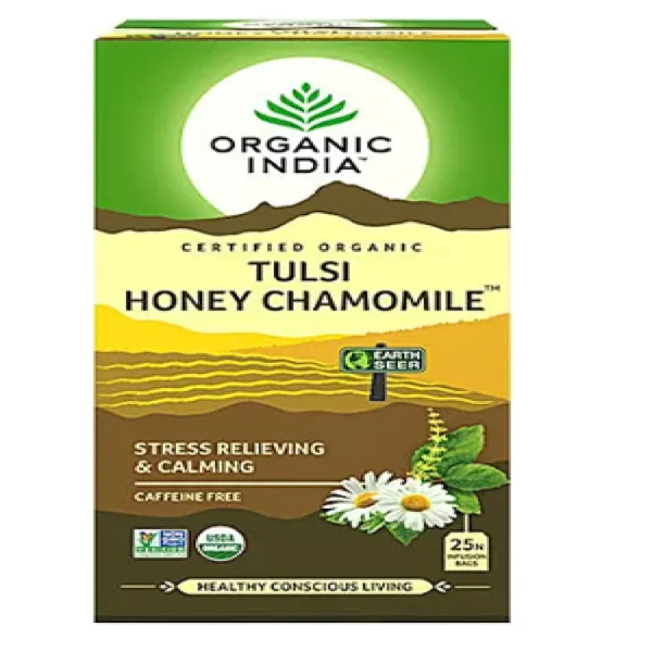 Organic India Tulsi Honey Chamomile Tea