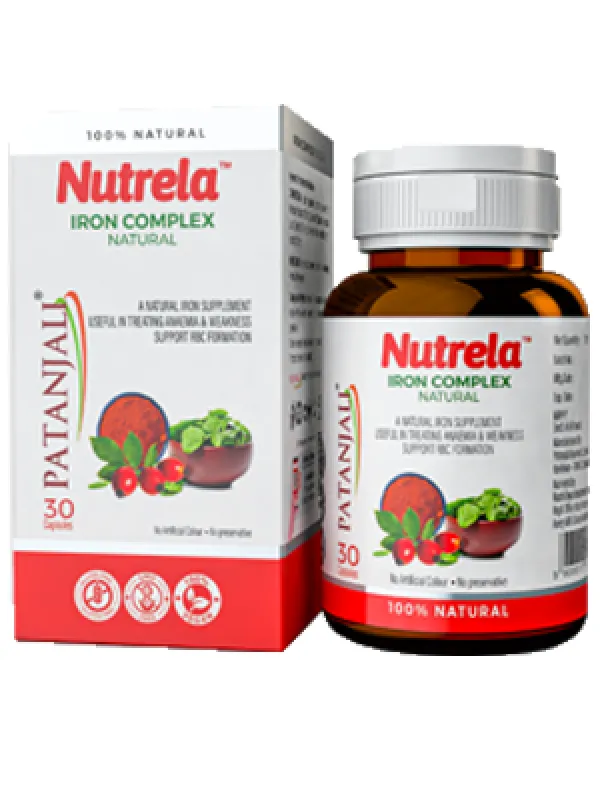 Patanjali Nutrela Iron Complex Natural