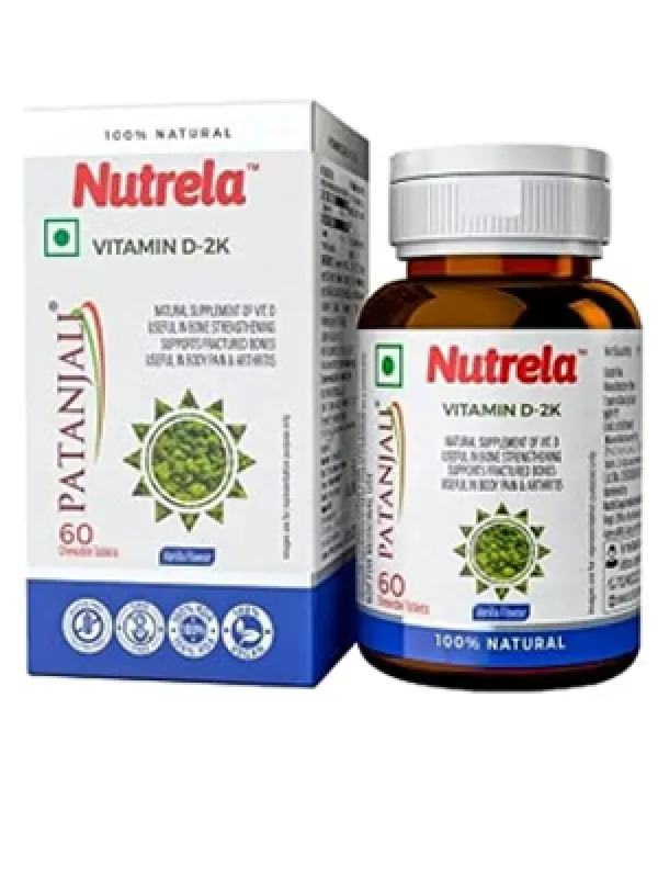 Patanjali Nutrela Vit Natural Vitamin D2-K