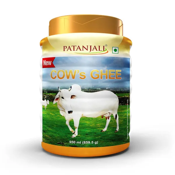 Patanjali Pure Cow Ghee Natural & Healthy, 950ML