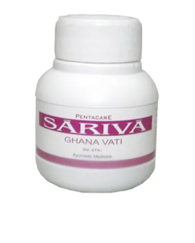 Pentacare Sariva Ghana Vati (Tablets)
