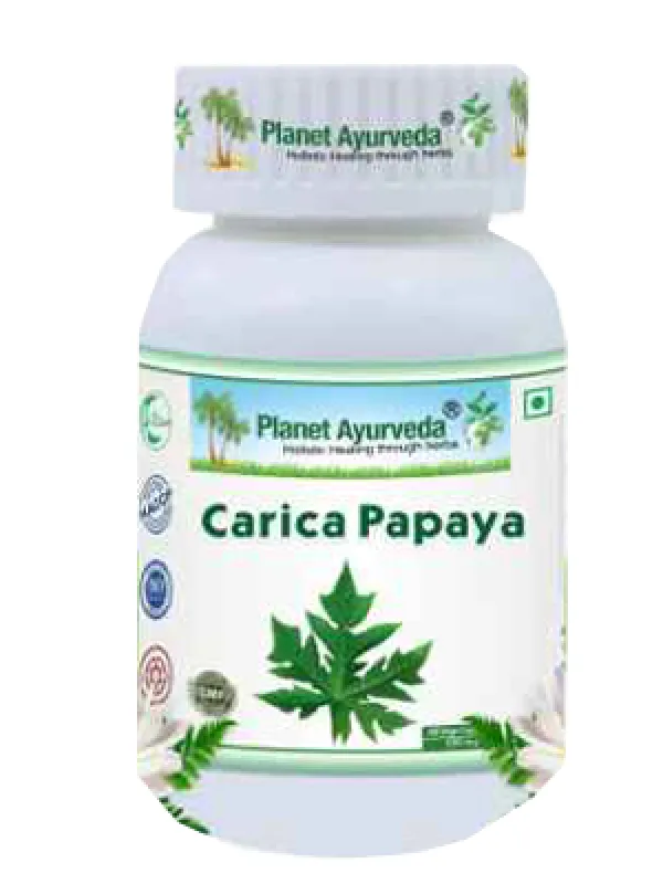 Planet Ayurveda Carica Papaya  Capsule
