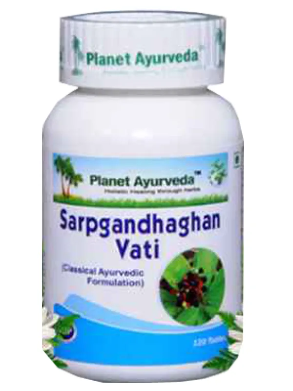 Planet Ayurveda Sarpgandhaghan Vati