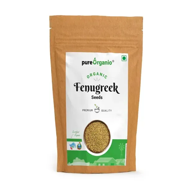Pure Organio Organic Fenugreek Seeds