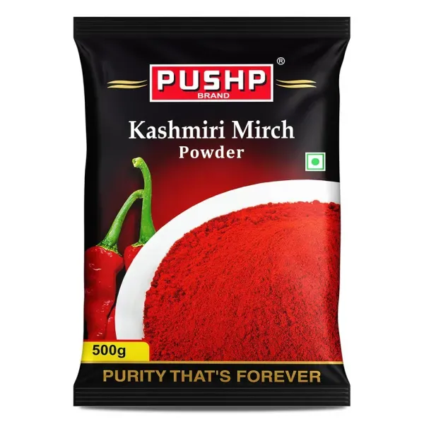 Pushp Brand Kashmiri Red Chilli Powder