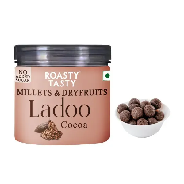 Roasty Tasty Cocoa - Millets & Dryfruits Ladoo