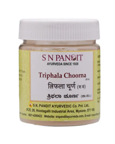 S N Pandit Triphala Churna