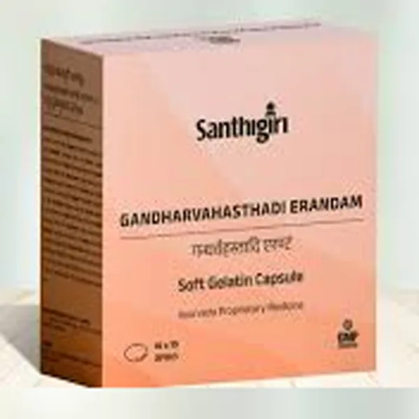 Santhigiri Gandharvahasthadi Erandam capsules