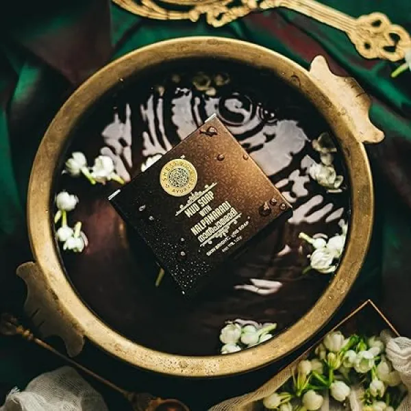 SHESHA NATURALS Ayurveda Mud With Nalpamaradi Skin Brightening Soap Bar