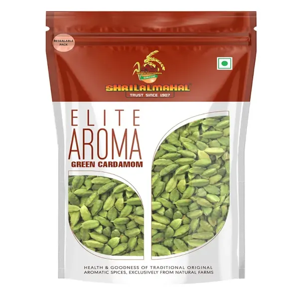 SHRILALMAHAL Elite Aroma Whole Cardamom Green