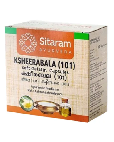 Sitaram Ksheerabala 101 Soft Gel Capsules