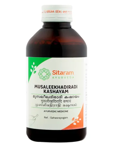 Sitaram Musaleekhadiradi Kashayam