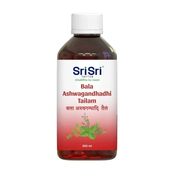 Sri Sri Tattva Bala Ashwagandhadhi Tailam