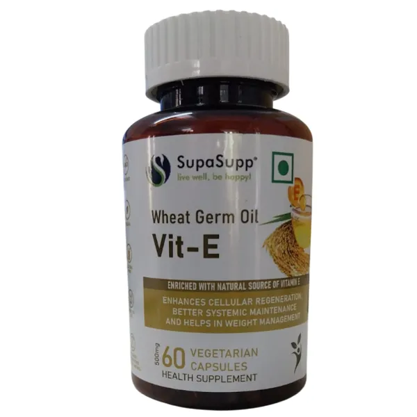 Sri Sri Tattva Wheat Germ Oil Vegetarian Capsule