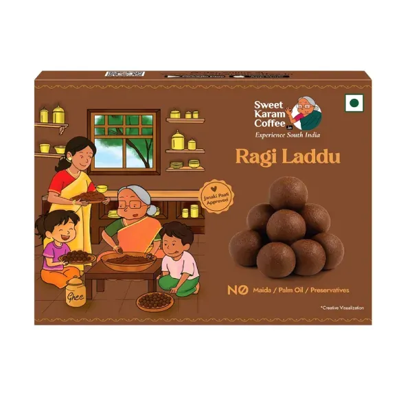 Sweet Karam Coffee Ragi Laddu