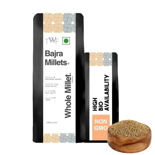 TWF Unpolished Bajra Whole Millet