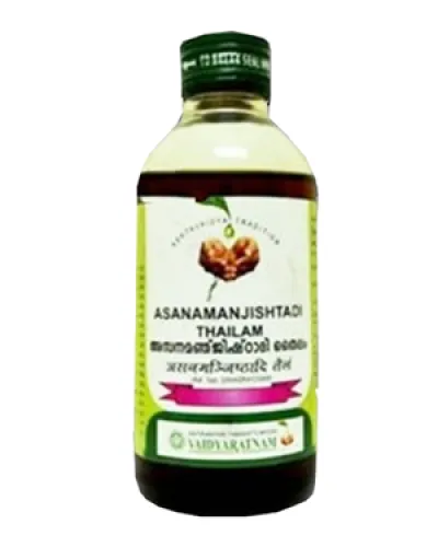 Vaidyaratnam Asanamanjishtadi Thailam