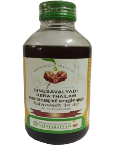 Vaidyaratnam Dinesavalyadi Kera Thailam