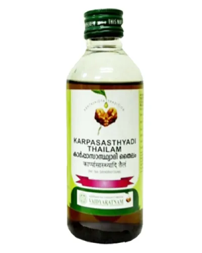 Vaidyaratnam Karpasasthyadi Thailam