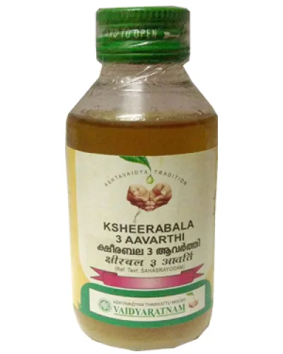 Vaidyaratnam Ksheerabala 3 Aavarthi