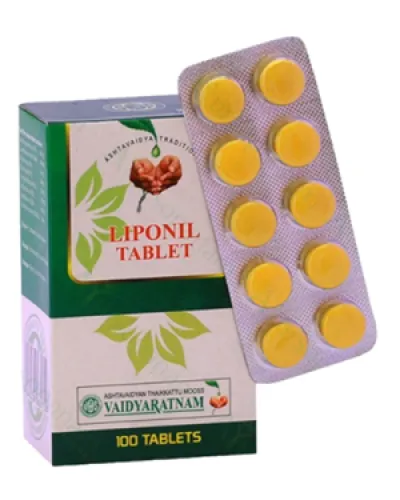 Vaidyaratnam Liponil Tablets