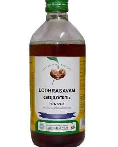 Vaidyaratnam Lodhrasavam