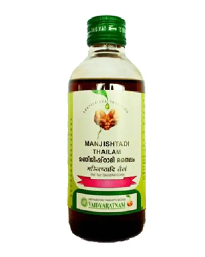 Vaidyaratnam Manjishtadi Thailam