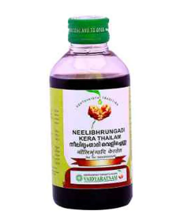 Vaidyaratnam Neelibhringadi Kera Thailam