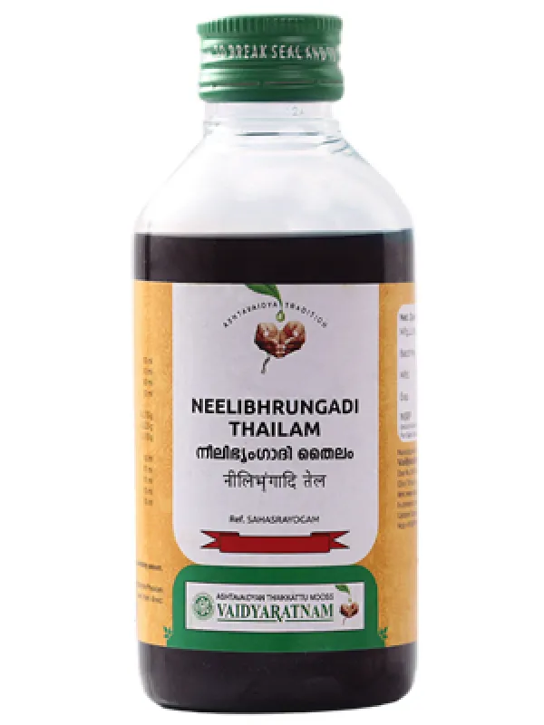 Vaidyaratnam Neelibhrungadi Thailam