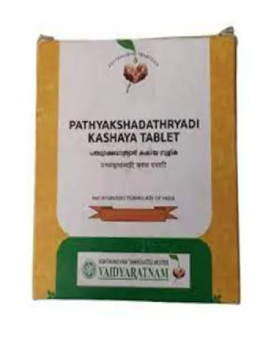 Vaidyaratnam Pathyadishadangam Kashaya Tablet (Pathyakshadathryadi)