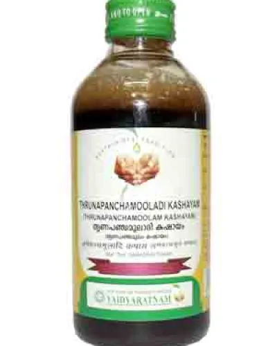 Vaidyaratnam Thrunapanchamooladi Kashayam