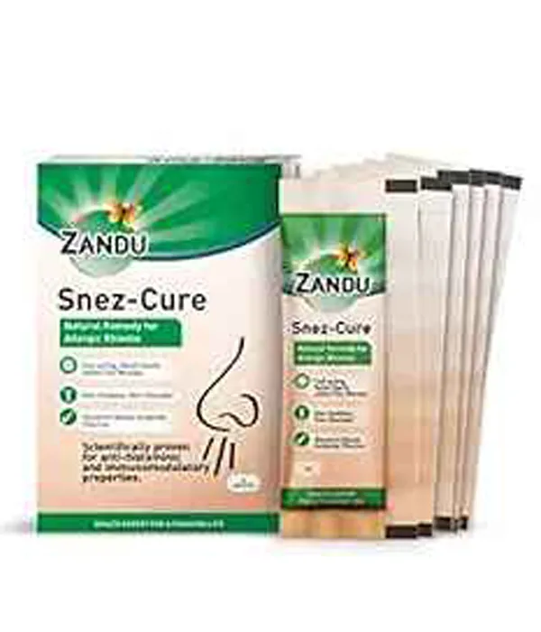 Zandu Snez Cure For Nasal Allergy